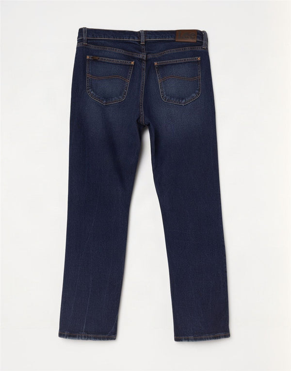 Lee Jean Slim Legendary Homme W38 L30 Bleu Marine Coton