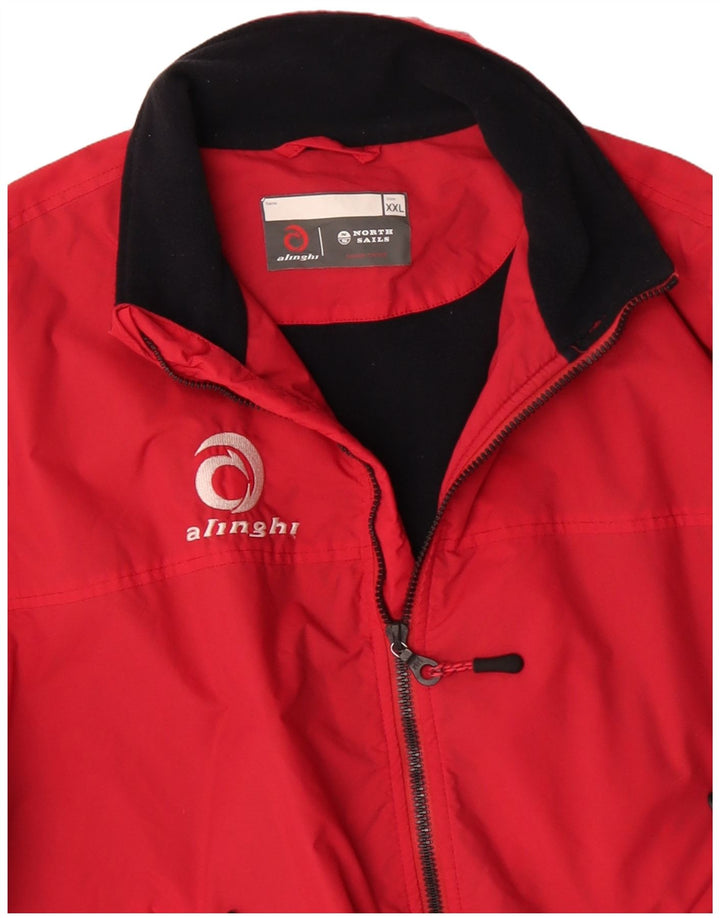 North Sails Bomber Jacket Garçon 14-15 ans 2XL Rouge Polyamide