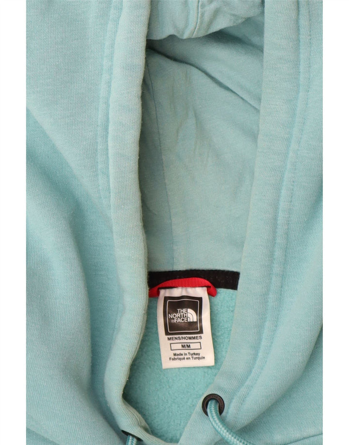 THE NORTH FACE Pull à capuche graphique pour homme en coton turquoise moyen