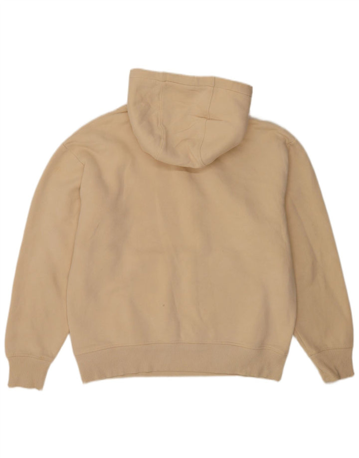 Zara Homme Sweat À Capuche Pull Beige Moyen Coton
