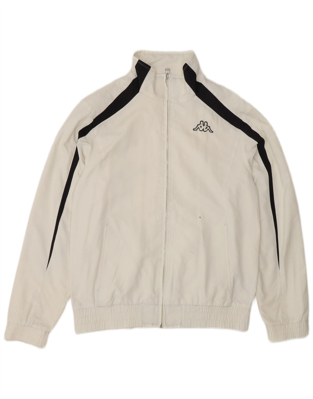 KAPPA Veste de Survêtement Homme Petit Blanc Polyester
