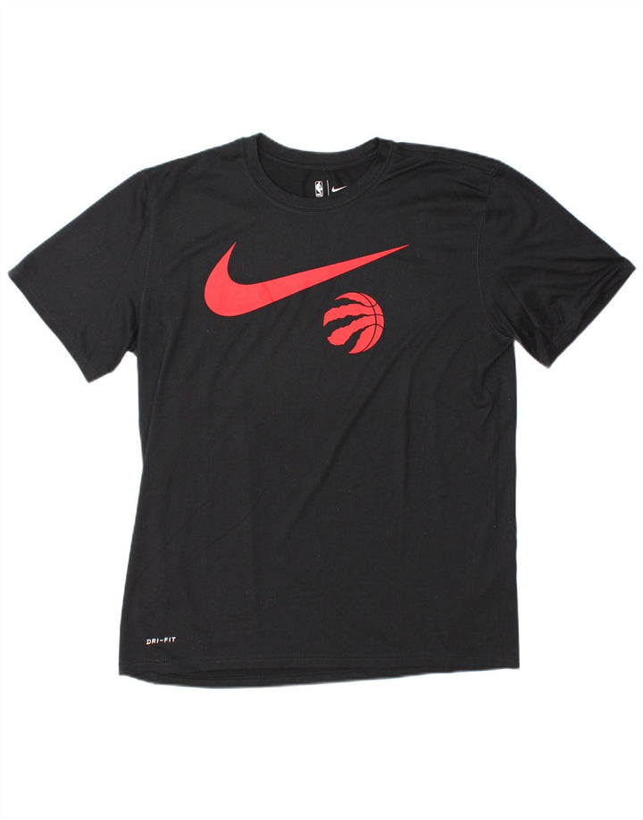 Nike Hommes Dri Fit Graphic T-Shirt Haut Large Noir Polyester