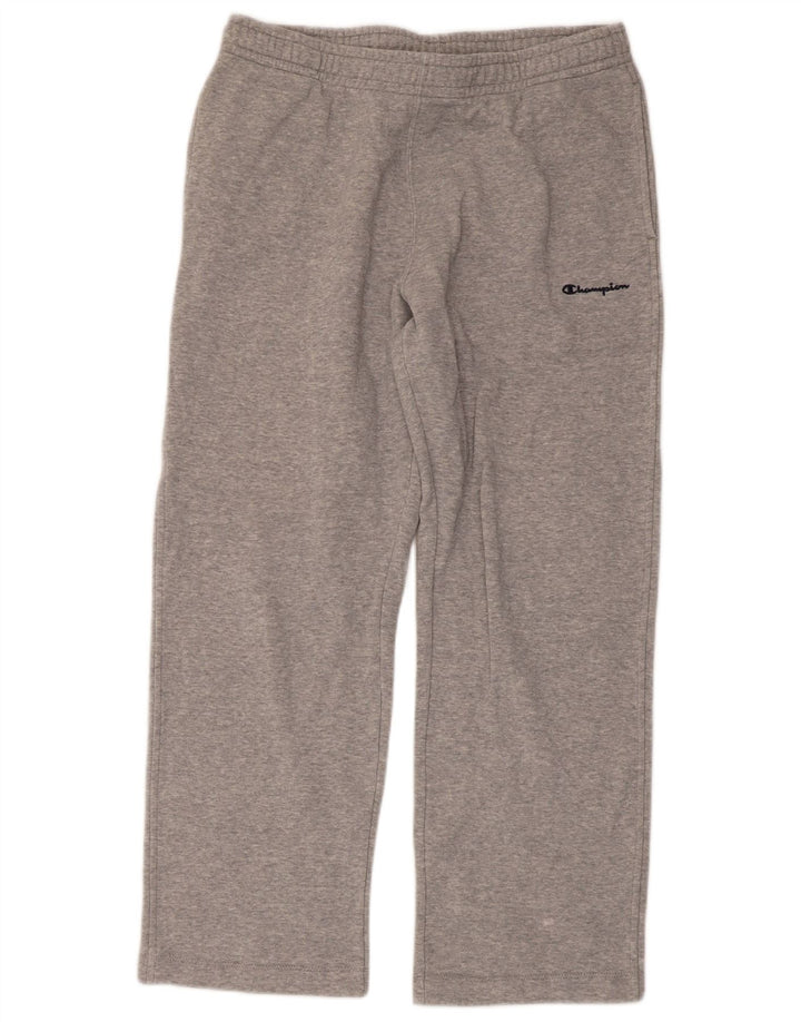 Champion Pantalon De Survêtement Homme Large Gris Coton