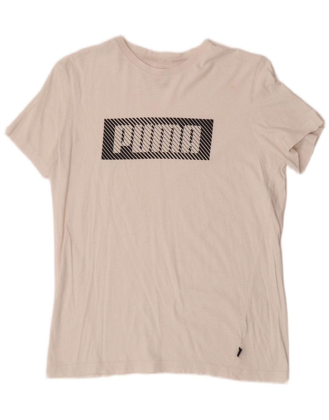 Puma T-Shirt Graphique Garçon 13-14 ans Blanc