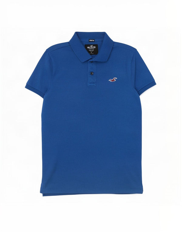 Hollister Polo Homme Petit Bleu Coton