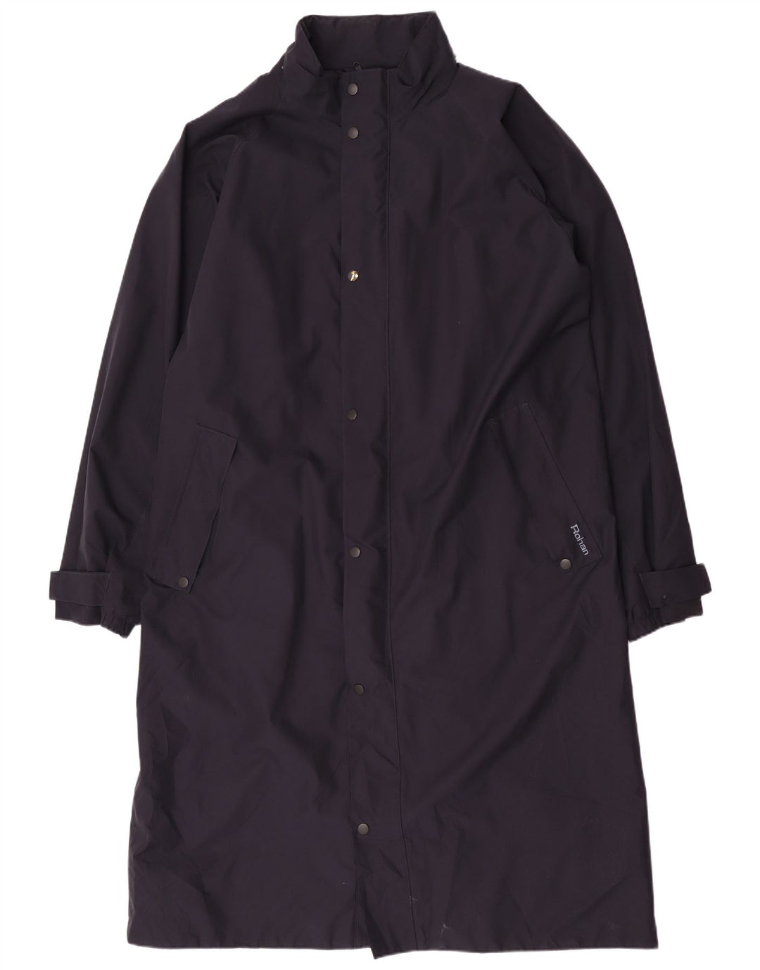 Rohan Imperméable Homme UK 40 Large Bleu Marine Polyester
