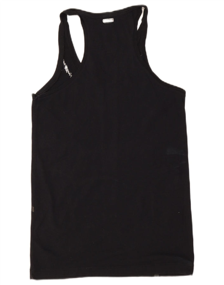Diesel Débardeur Femme UK 10 Petit Noir