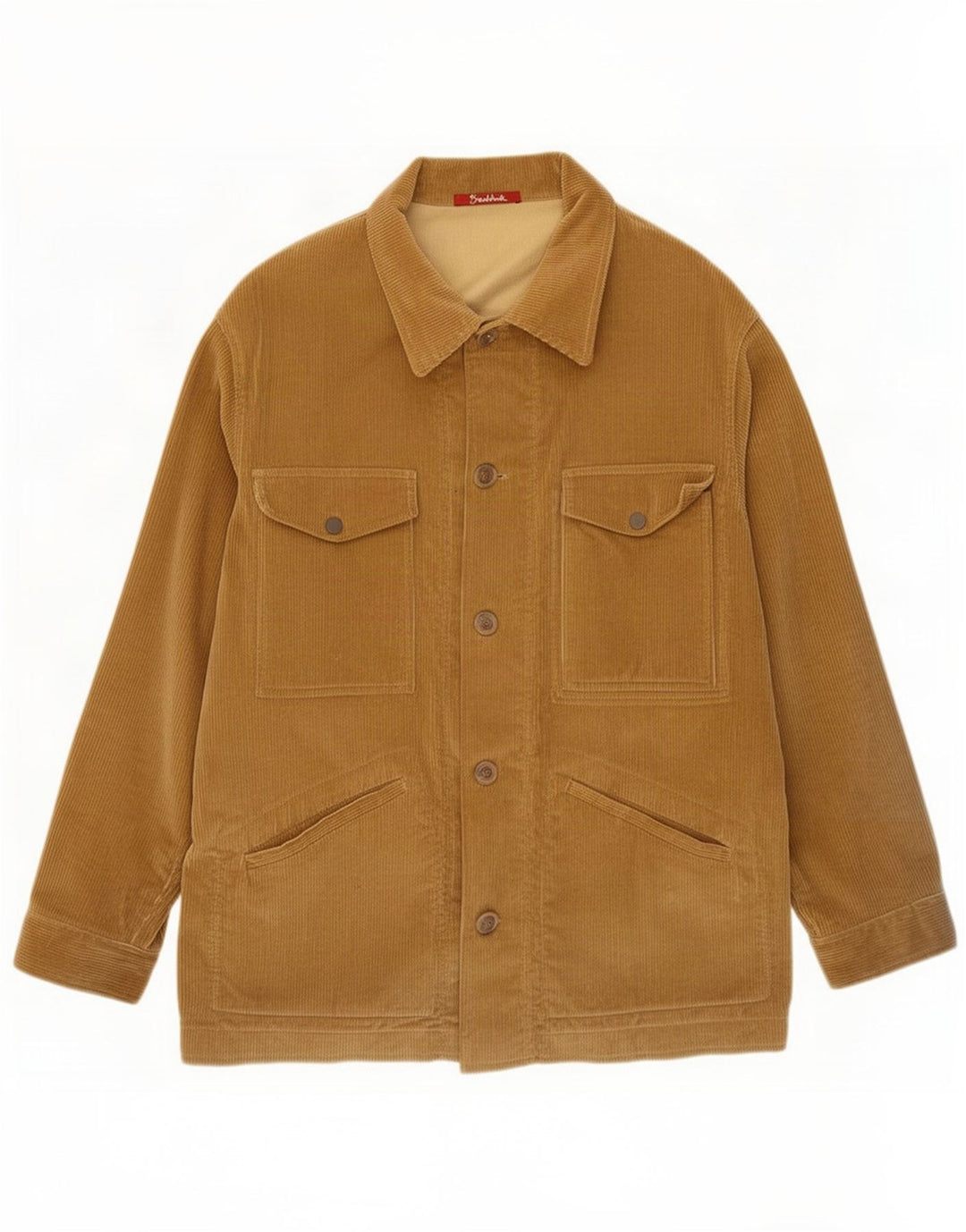Braddock Veste en velours côtelé pour homme UK 38 Coton beige moyen