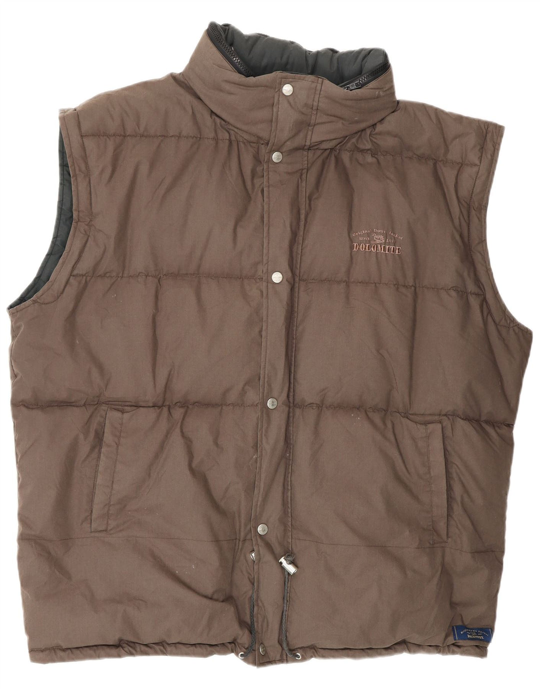 DOLOMITE Gilet rembourré à capuche pour homme UK 44 2XL Marron
