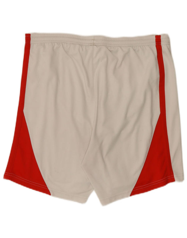 Puma Short de Sport Homme Blanc Large Colorblock
