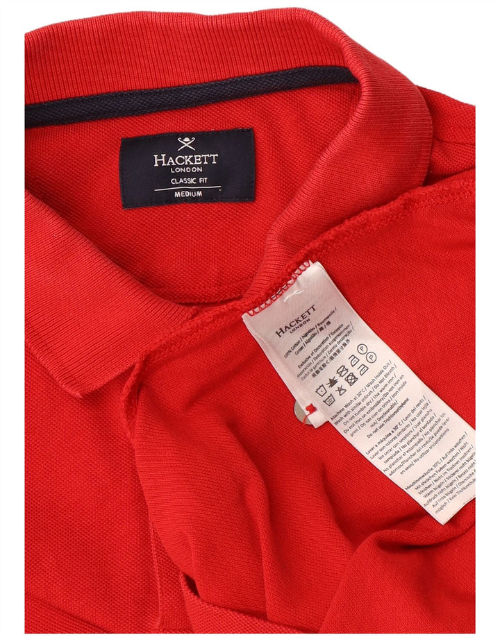Hackett Polo Coupe Classique Homme Rouge Moyen Coton