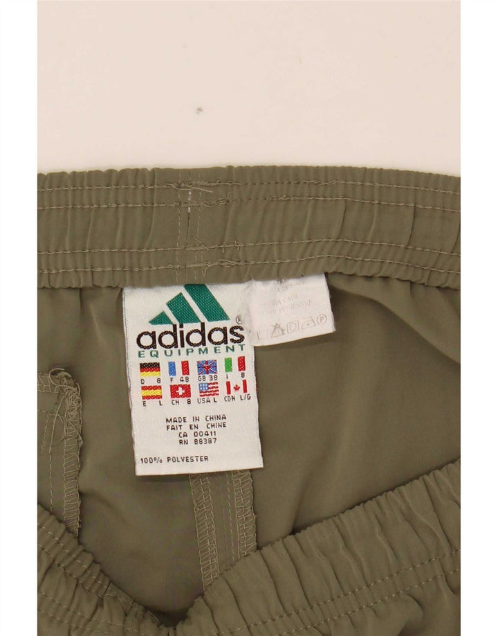 Adidas Short de sport pour homme XL Kaki Polyester