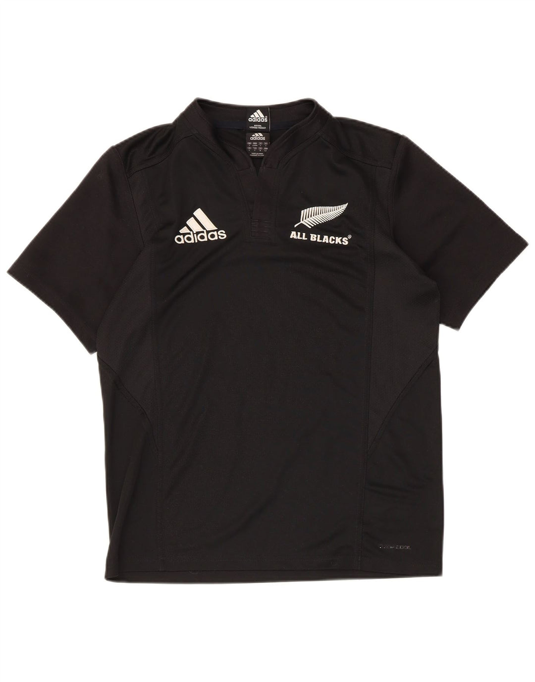 Adidas Hommes All Blacks Graphic T-Shirt Top Petit Noir Polyester