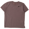Nike Homme Dri Fit T-Shirt Haut Gris Moyen Moucheté Polyester