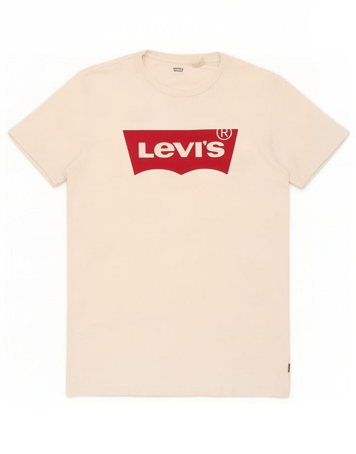 Levi's Tee-Shirt Graphic Homme Petit Blanc