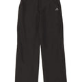 Adidas Pantalon droit femme UK 12 Medium W30 L31 Noir Polyester