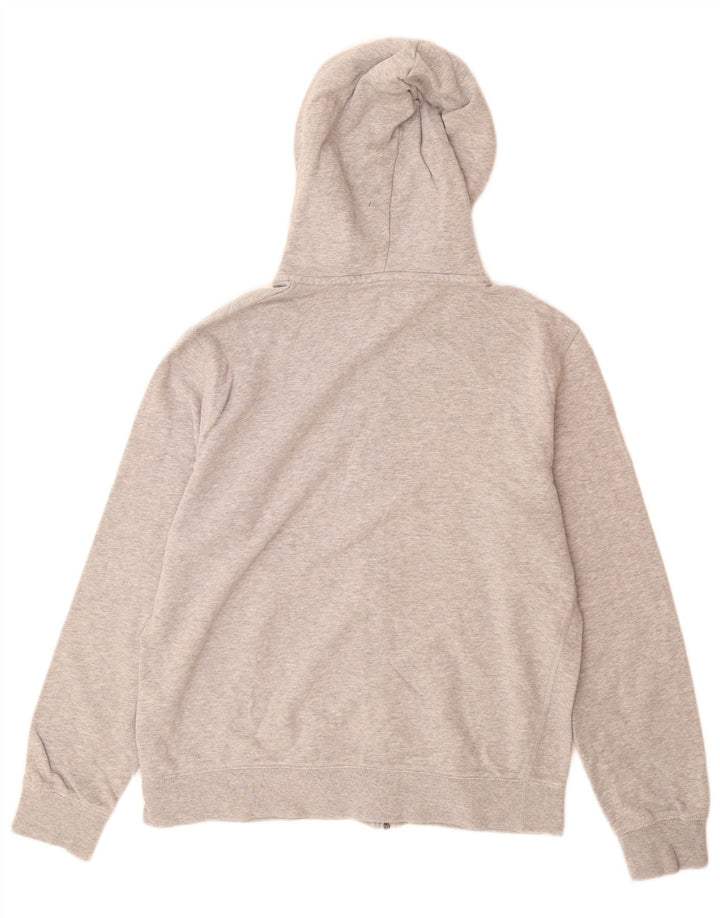 Marks & Spencer Pull à Capuche Zippé Homme Gris Moyen Moucheté Coton