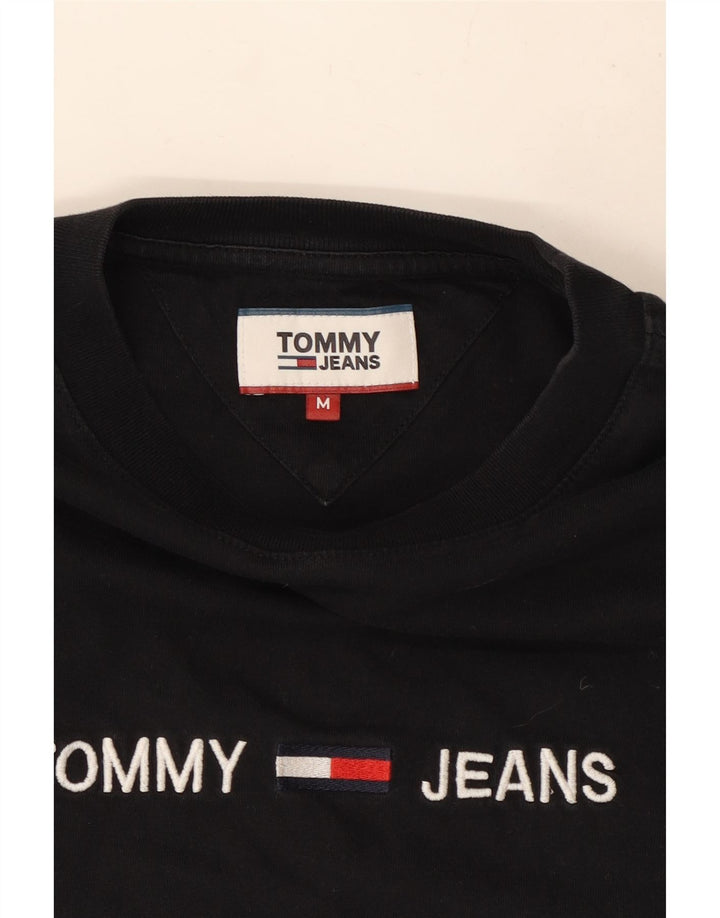 Tommy Hilfiger T-Shirt Graphique Homme Noir Moyen