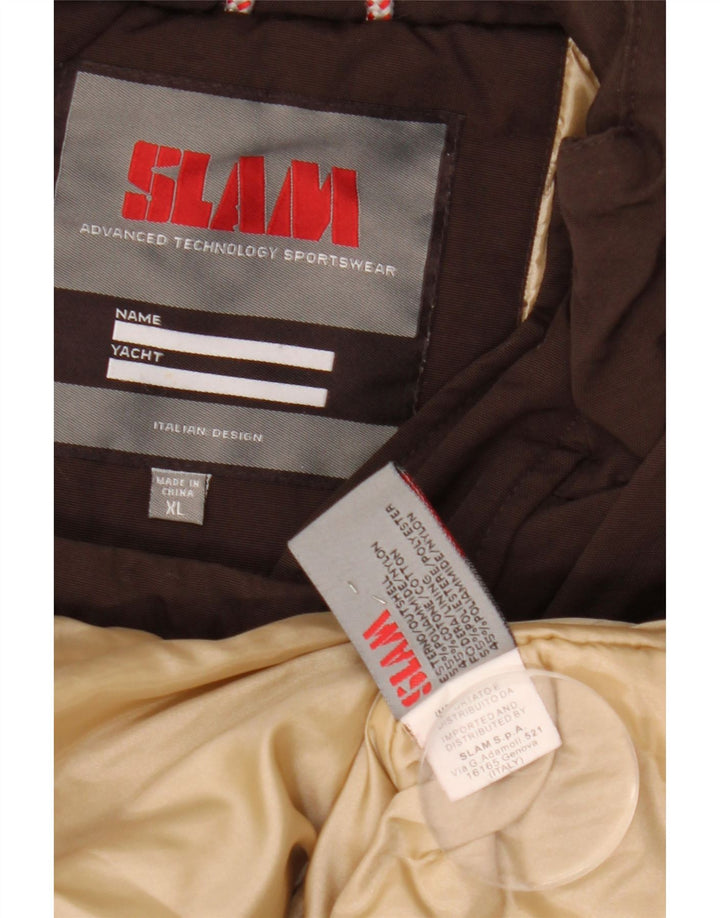 Slam Veste utilitaire pour homme UK 42 XL Nylon marron