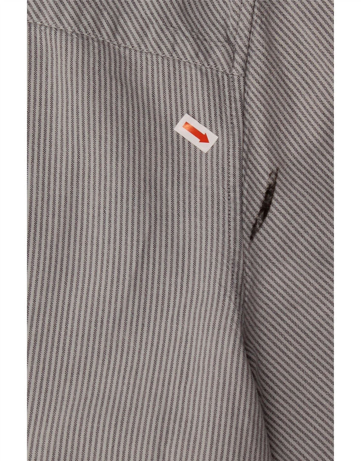 LYLE & SCOTT Chemise homme 2XL Coton à fines rayures bleues