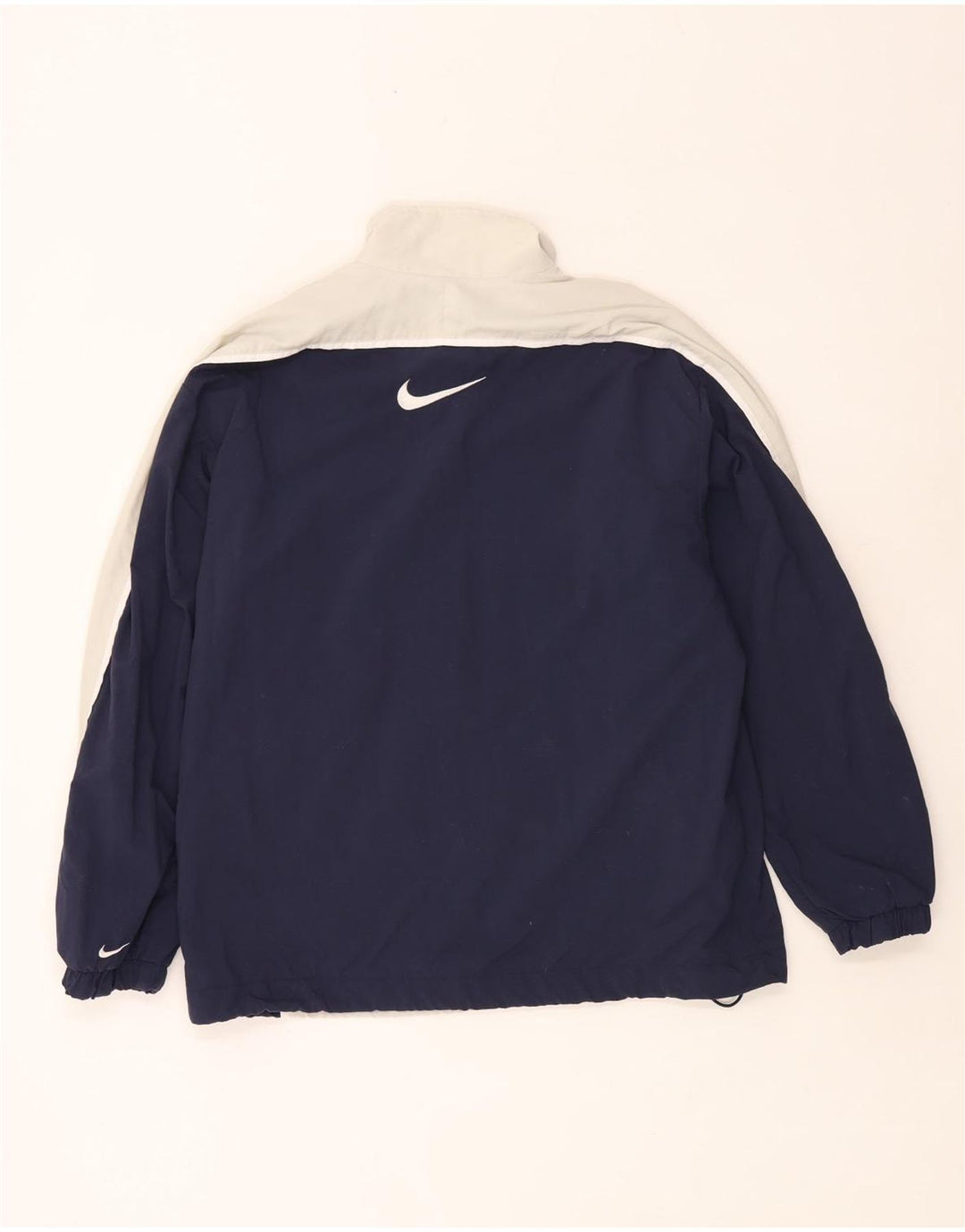 Nike Veste de survêtement pour homme UK 36/38 Petit Gris Colorblock Polyester