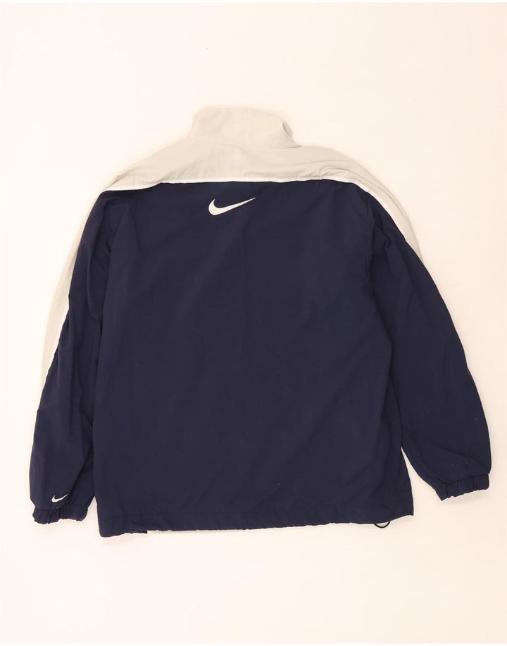 Nike Veste de survêtement pour homme UK 36/38 Petit Gris Colorblock Polyester