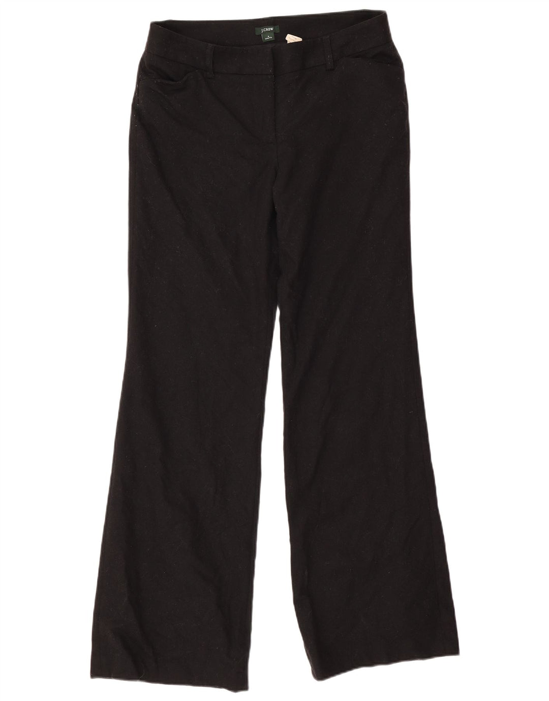 J. CREW Pantalon décontracté bootcut coupe basse pour femme US 6 Medium W30 L32 Noir