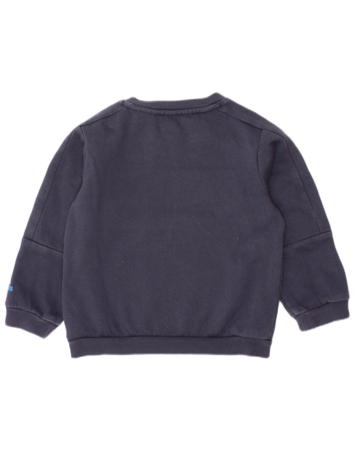ADIDAS Survêtement complet graphique pour bébé garçon 12-18 mois Bleu marine Colourblock