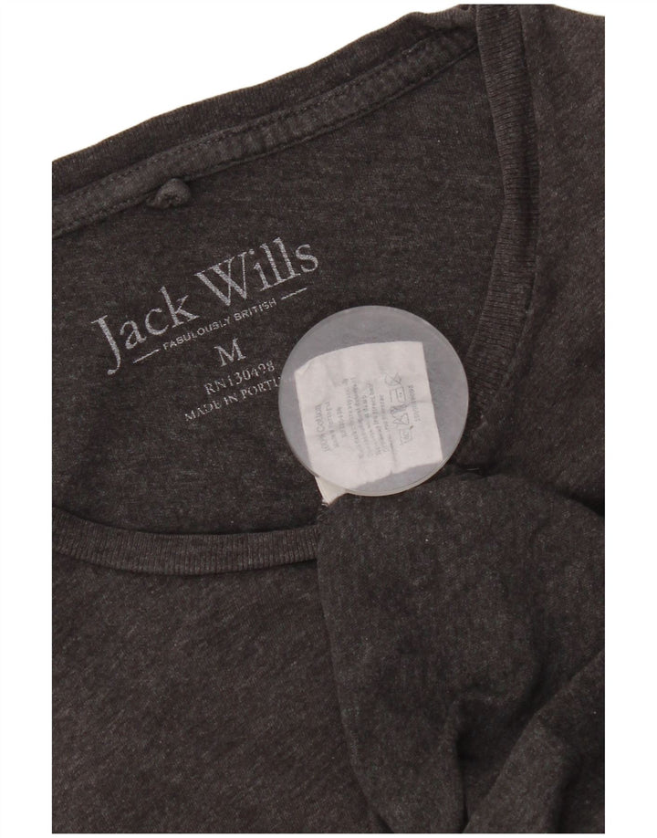 Jack Wills T-Shirt Femme Gris Moyen Coton
