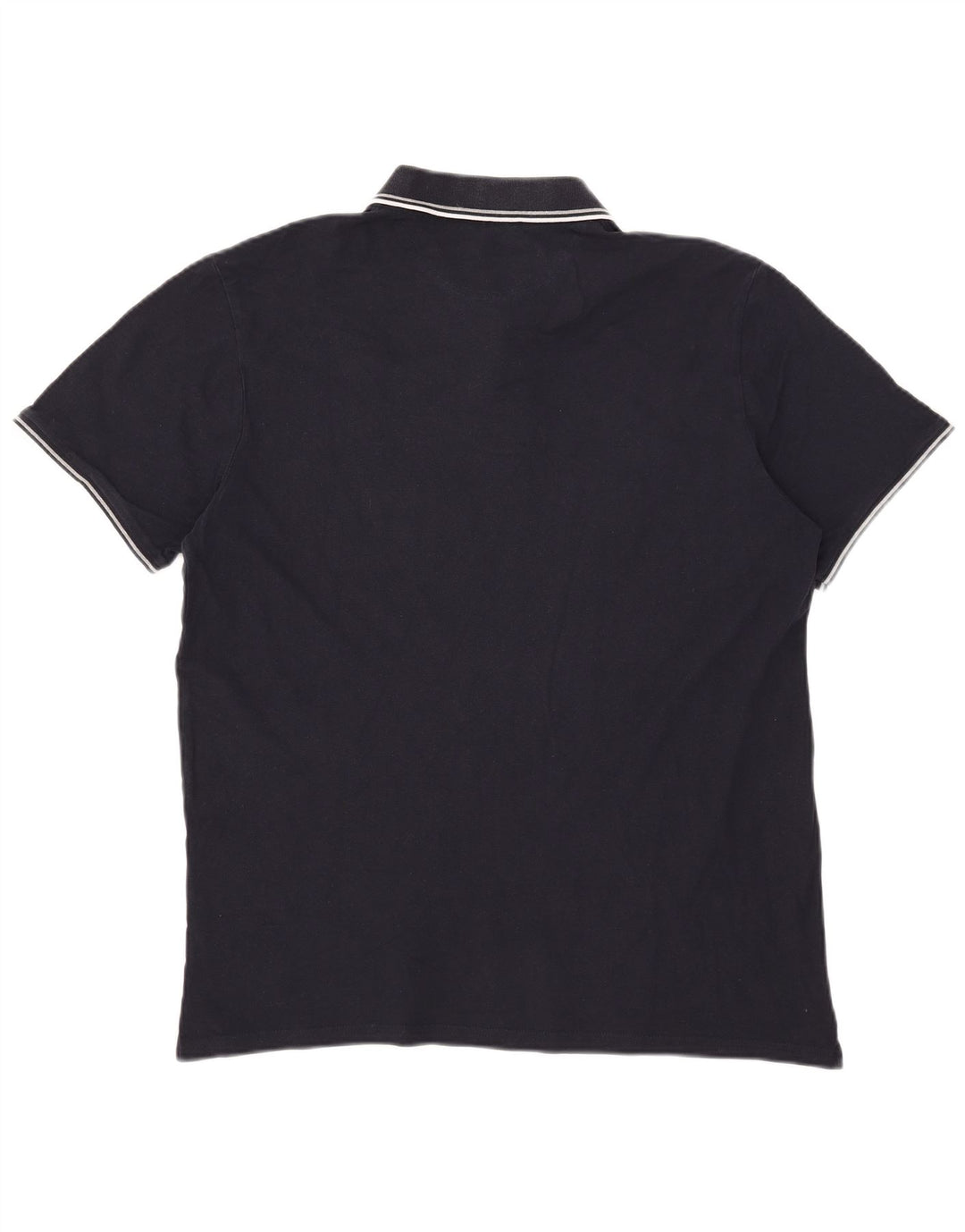 Champion Polo Homme 2XL Bleu Marine Rayé