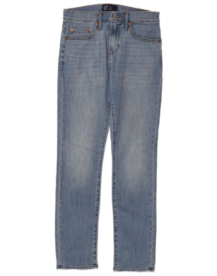 GAP Jean Slim Femme W28 L30 Bleu Coton
