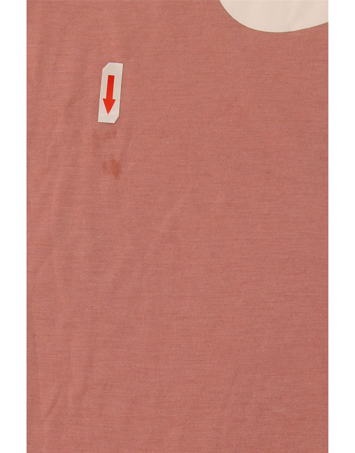 Nike T-shirt graphique pour femme UK 14 Rose moyen