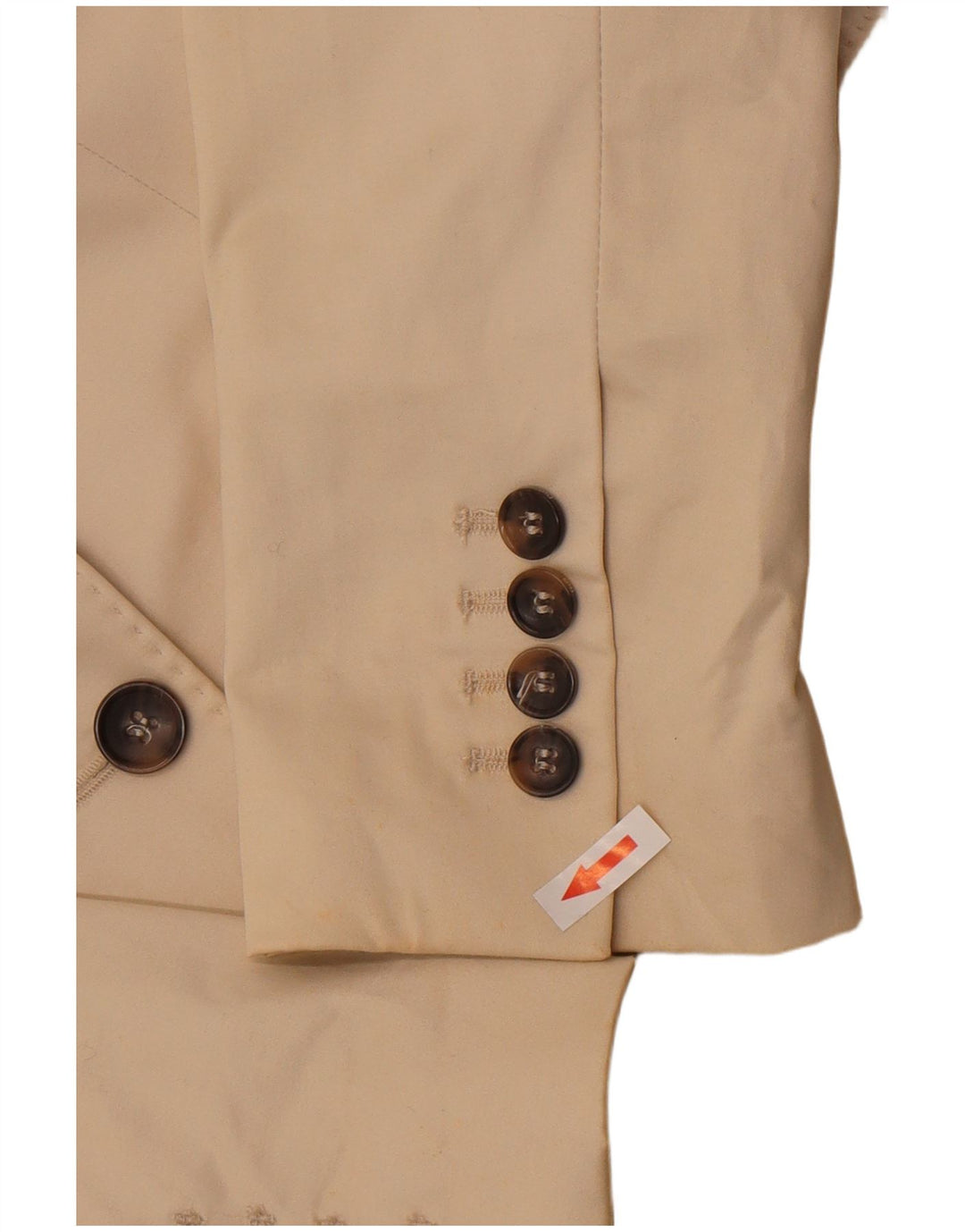 Dolce & Gabbana Veste blazer à 2 boutons pour femme IT 46 Large Beige Classique