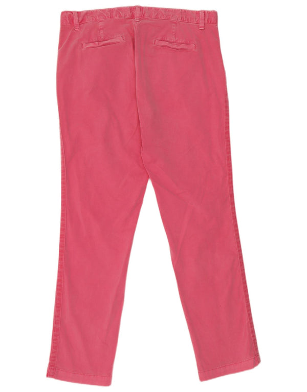 Gap Pantalon Chino Slim Femme US 8 Large W32 L28 Coton Rose