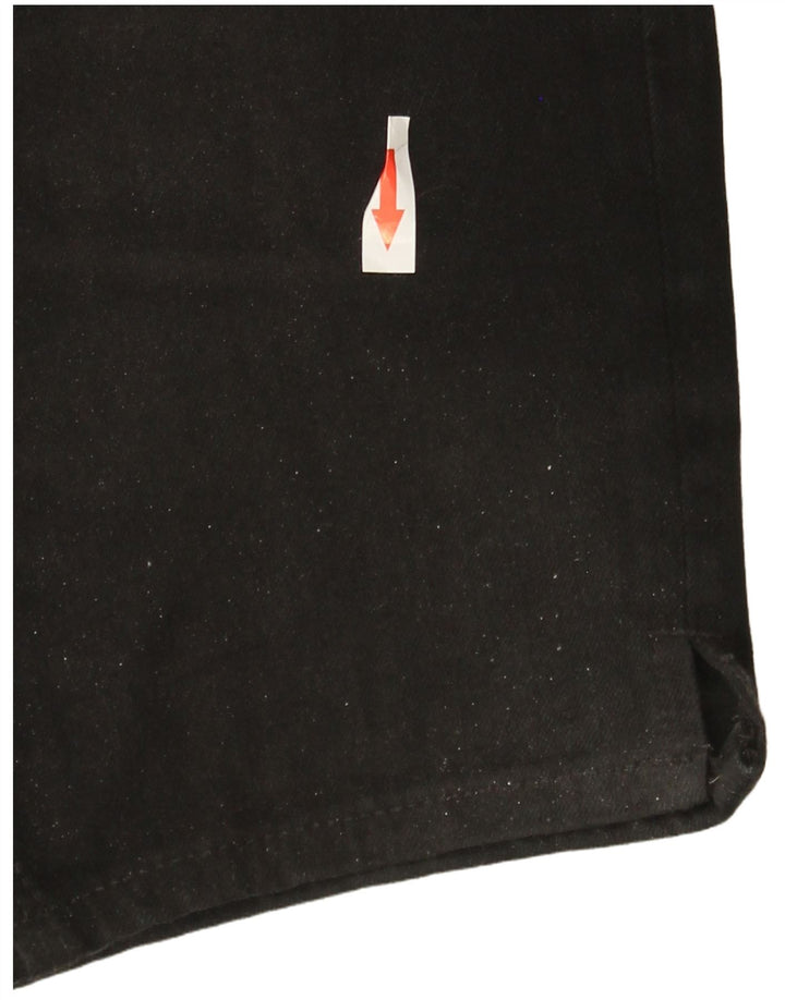 Marks & Spencer Bermuda en jean pour femme UK 12 Medium W30 Coton noir