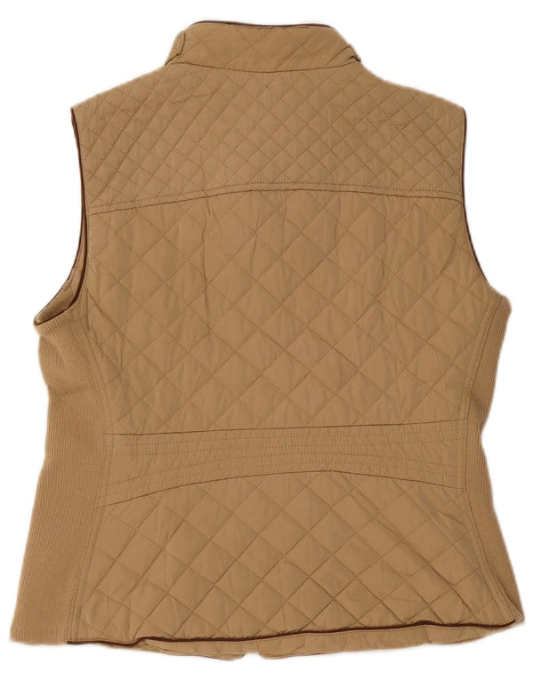 Zara Gilet matelassé pour femme UK 18 XL Beige