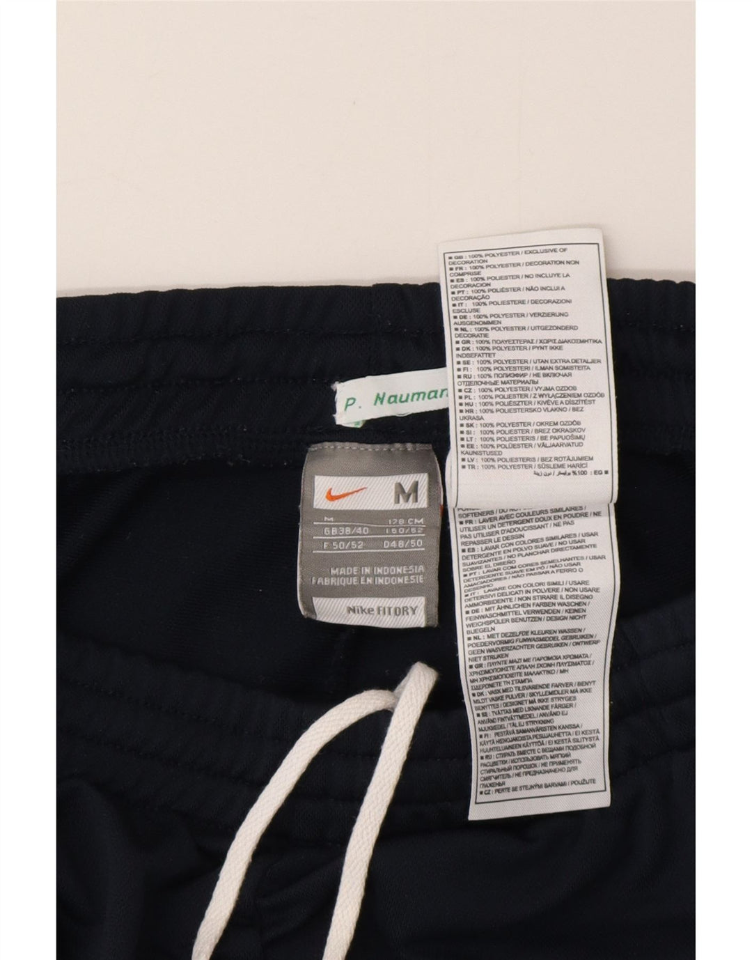 Nike Pantalon de survêtement pour homme Pantalon de jogging Bleu marine moyen Polyester