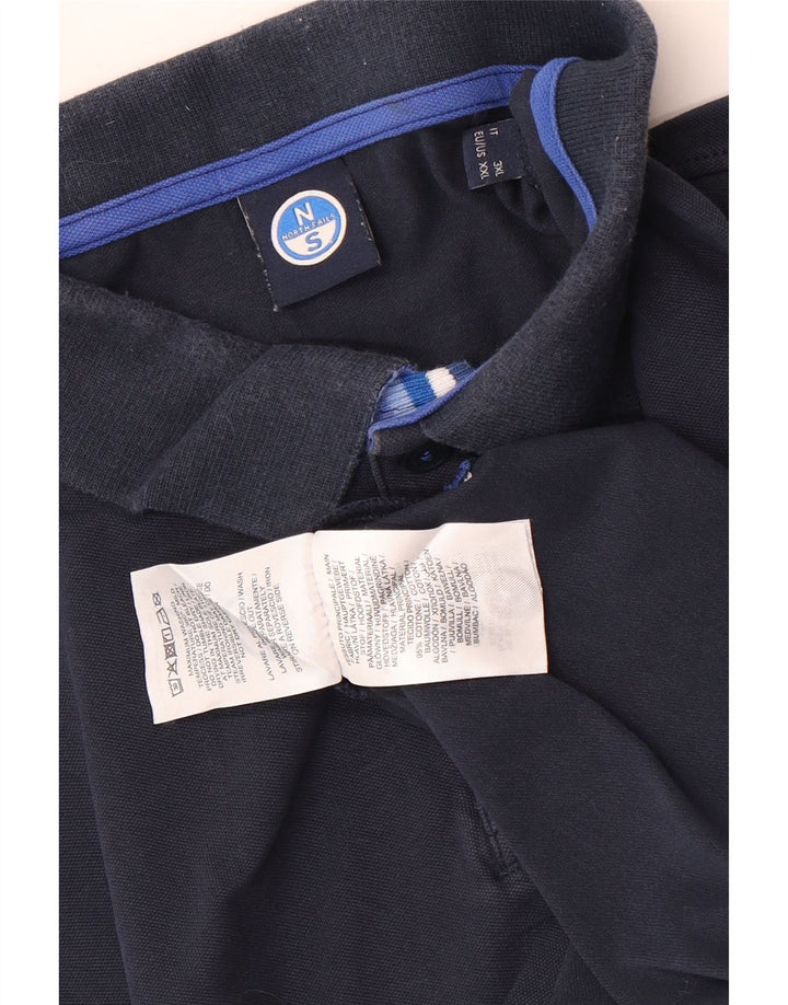 North Sails Polo Homme 2XL Bleu Marine Coton
