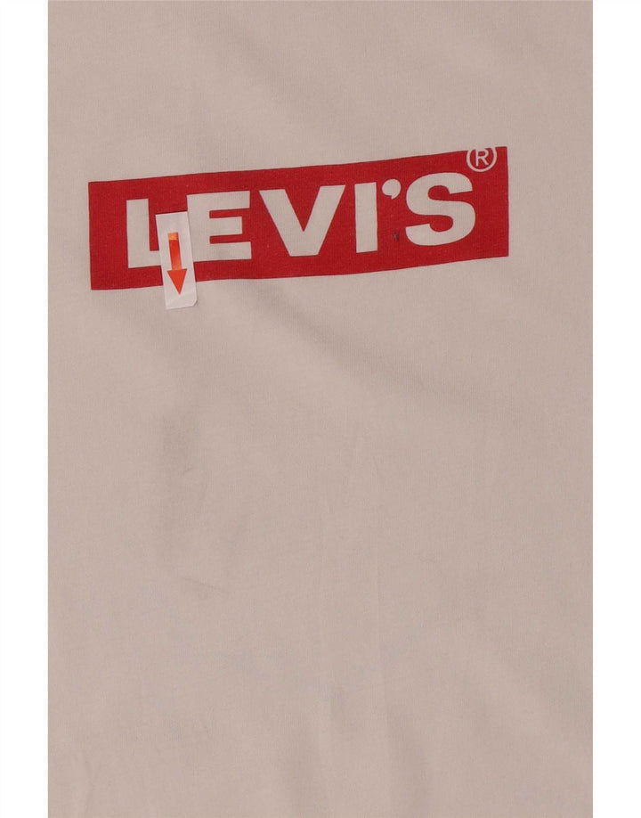 Levi's Tee-Shirt Graphique Homme Blanc Moyen