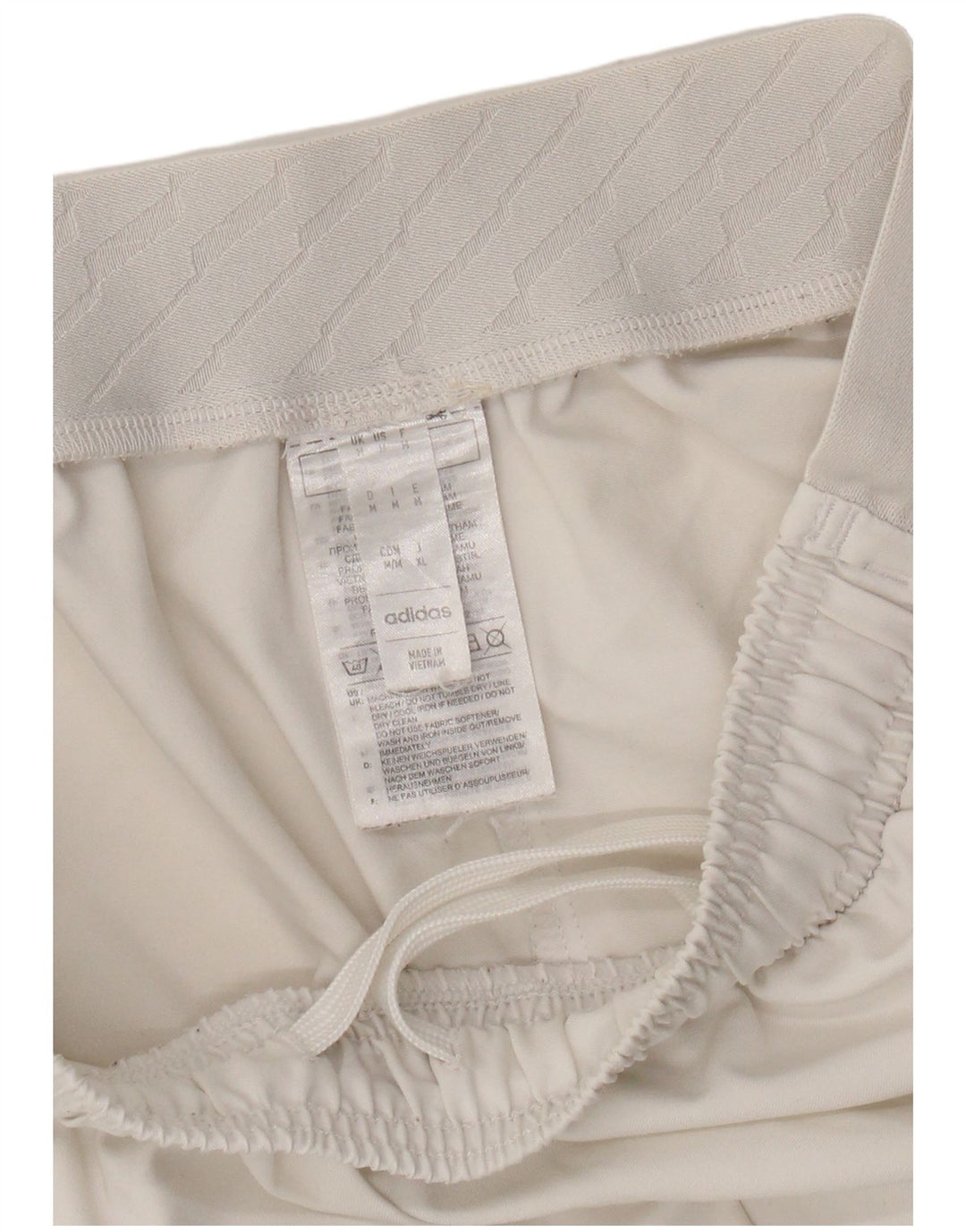 Adidas Short de Sport Juventus Homme Blanc Moyen Polyester