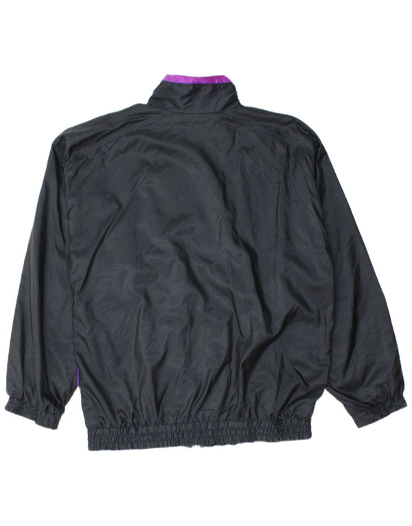 Puma Veste de Survêtement Oversize Homme Noir Moyen Polyamide Colorblock