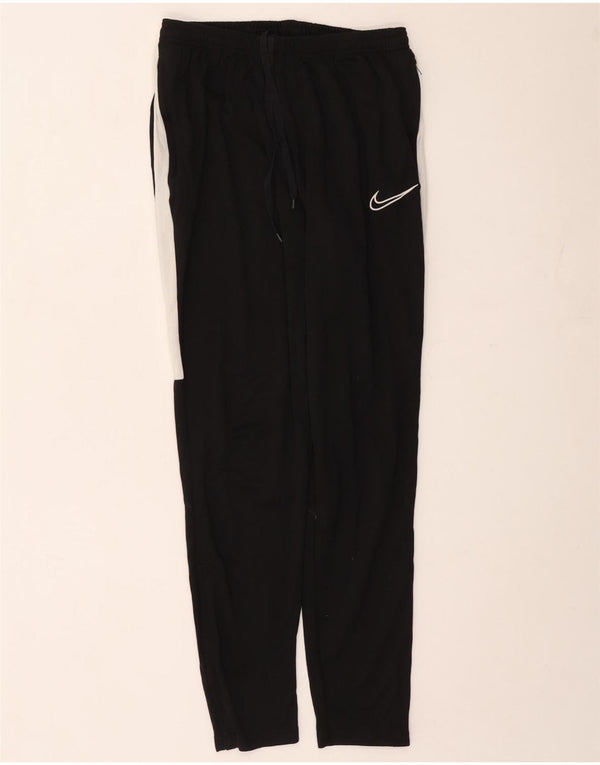 Nike Pantalon de survêtement Dri Fit pour homme en polyester color block noir moyen