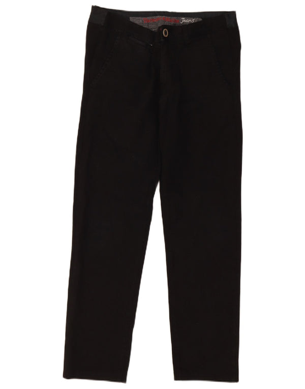 Harmont & Blaine Pantalon Chino Droit Femme IT 44 Medium W32 L28 Noir