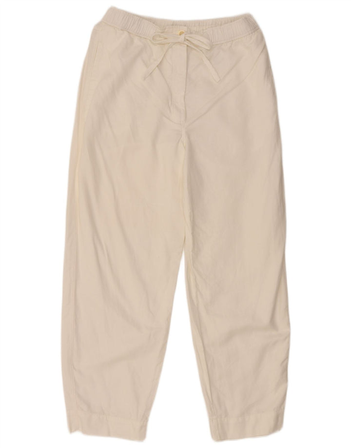 Cos Pantalon Chino Droit Coton Blanc Moyen |