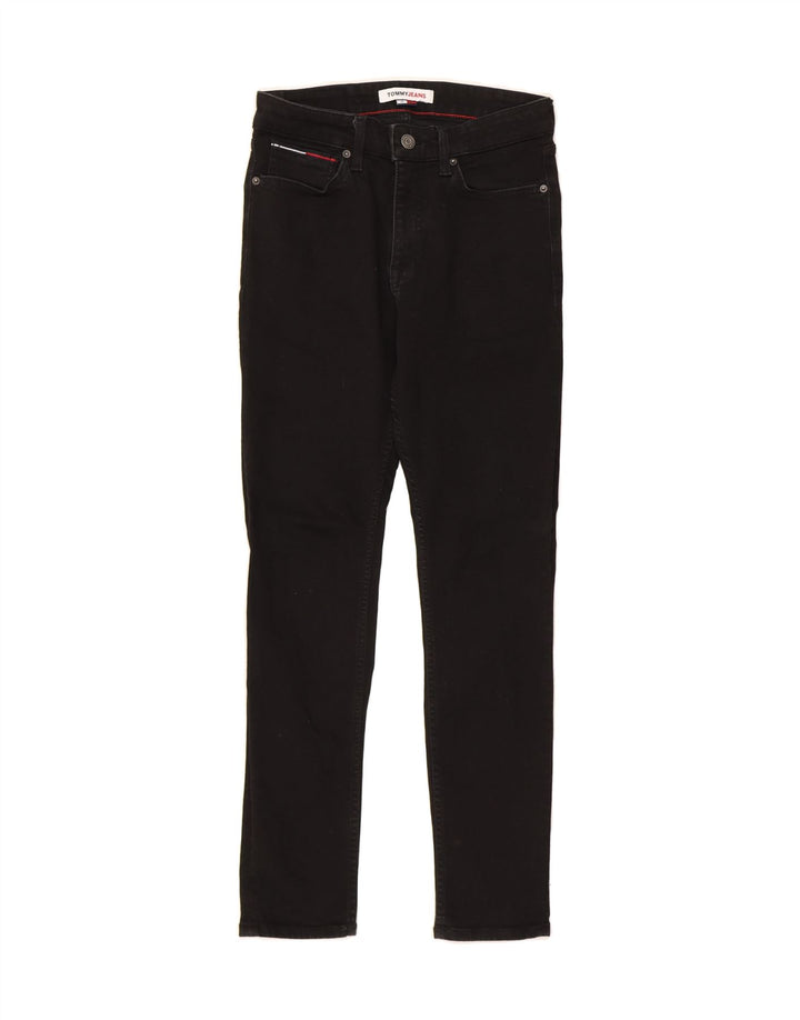 TOMMY HILFIGER Womens Slim Jeans W28 L30 Black Cotton Vintage Tommy Hilfiger and Second-Hand Tommy Hilfiger from Messina Hembry 