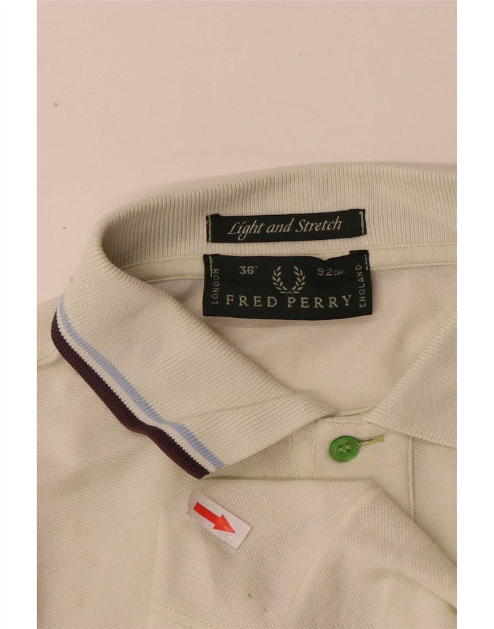 Fred Perry Polo Homme Petit Coton Rayé Vert