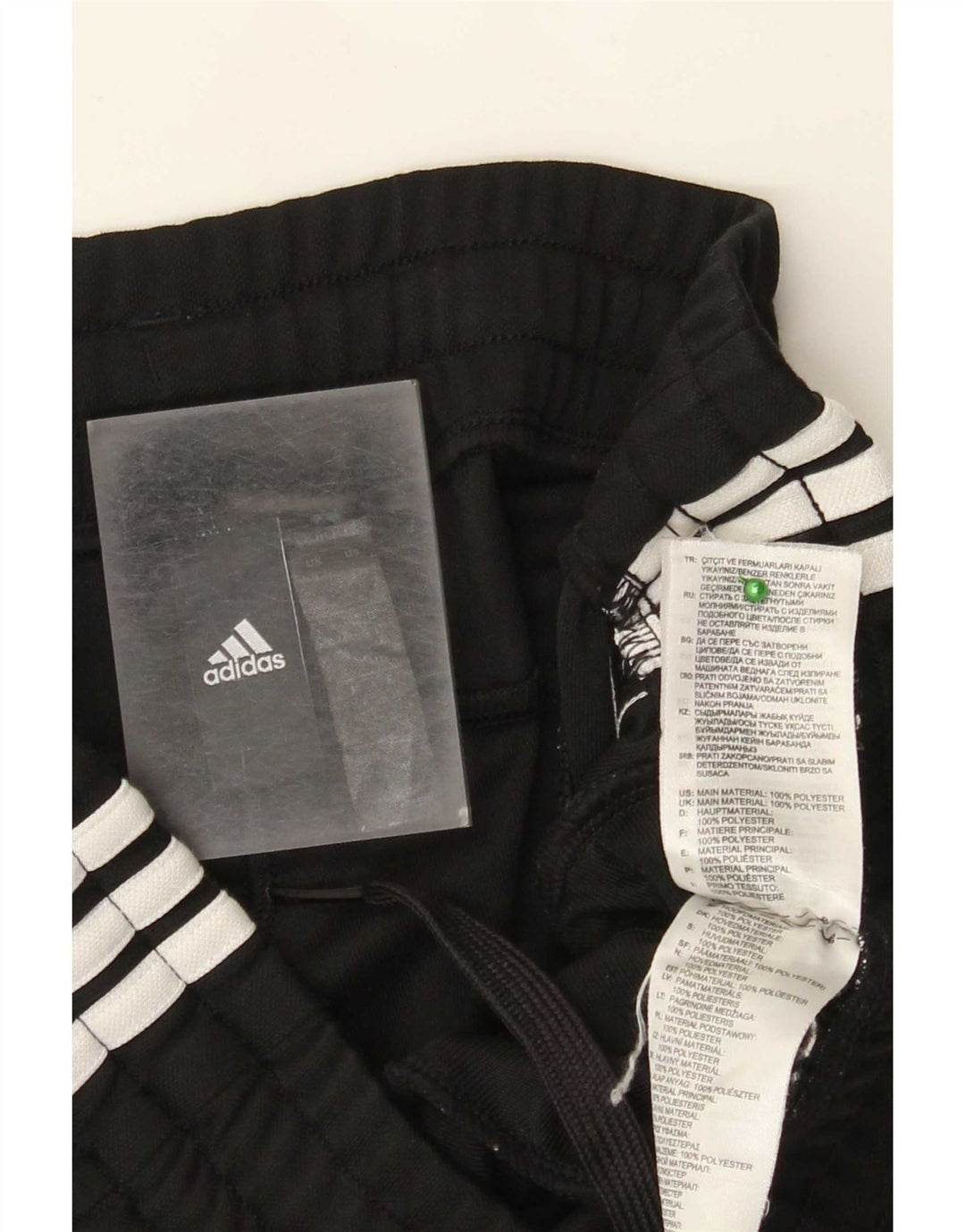 Adidas Pantalon de survêtement pour femme UK 10 Small Noir Polyester