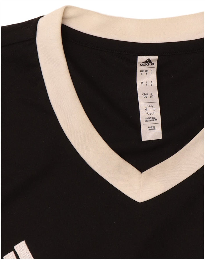 Adidas Hommes Aeroready T-Shirt Haut Grand Noir Polyester