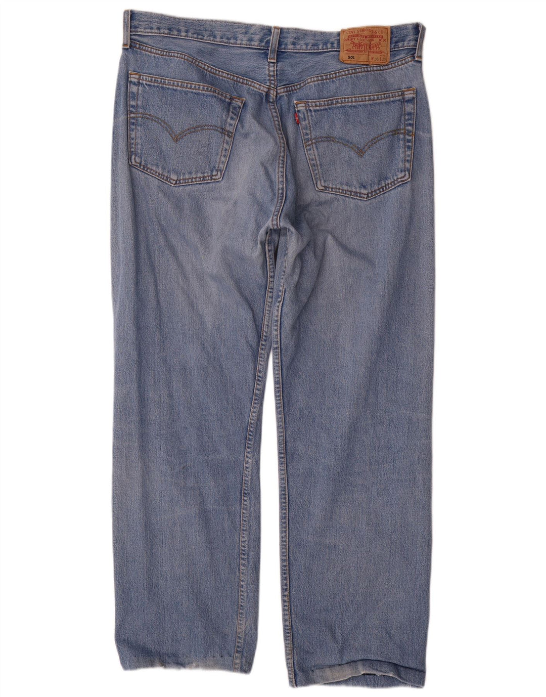 Levi's Jean Droit 501 Homme Bleu W38 L28 Coton