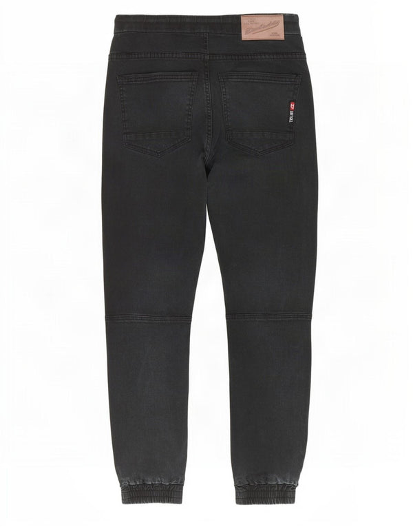 Diesel Pantalon de jogging droit pour femme IT 42 Medium W29 L28 Coton noir